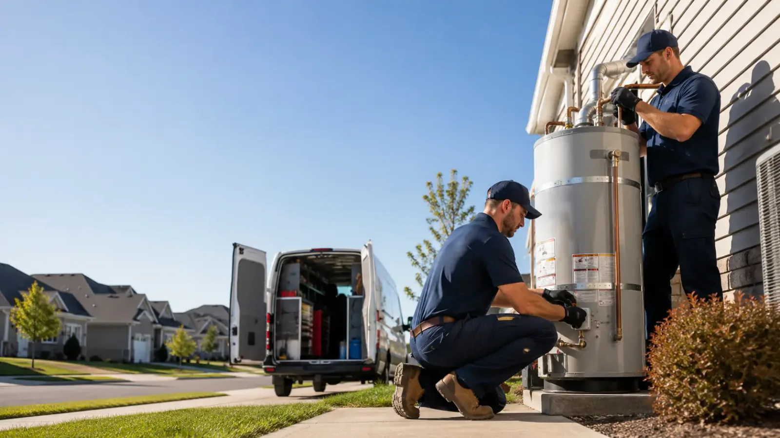Water Heater Installation in Ninnekah, OK